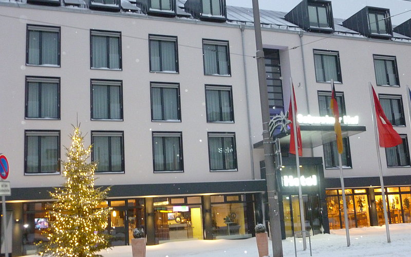 Hotel Schweizer Hof im Winter