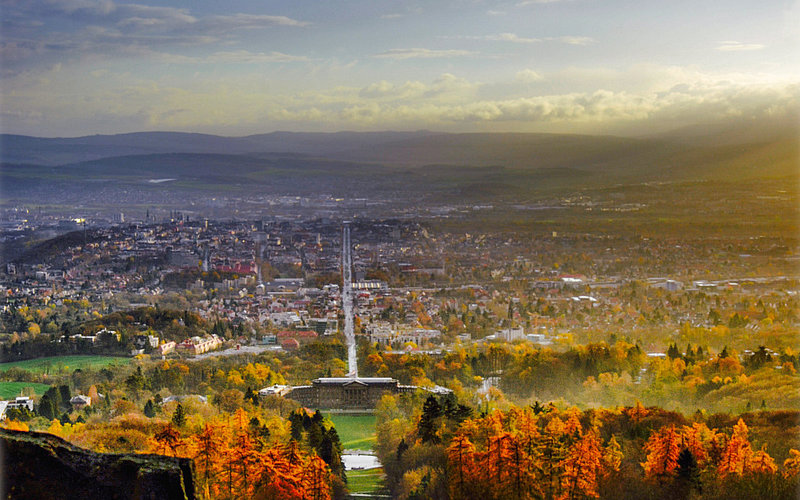 Herbst im Bergpark